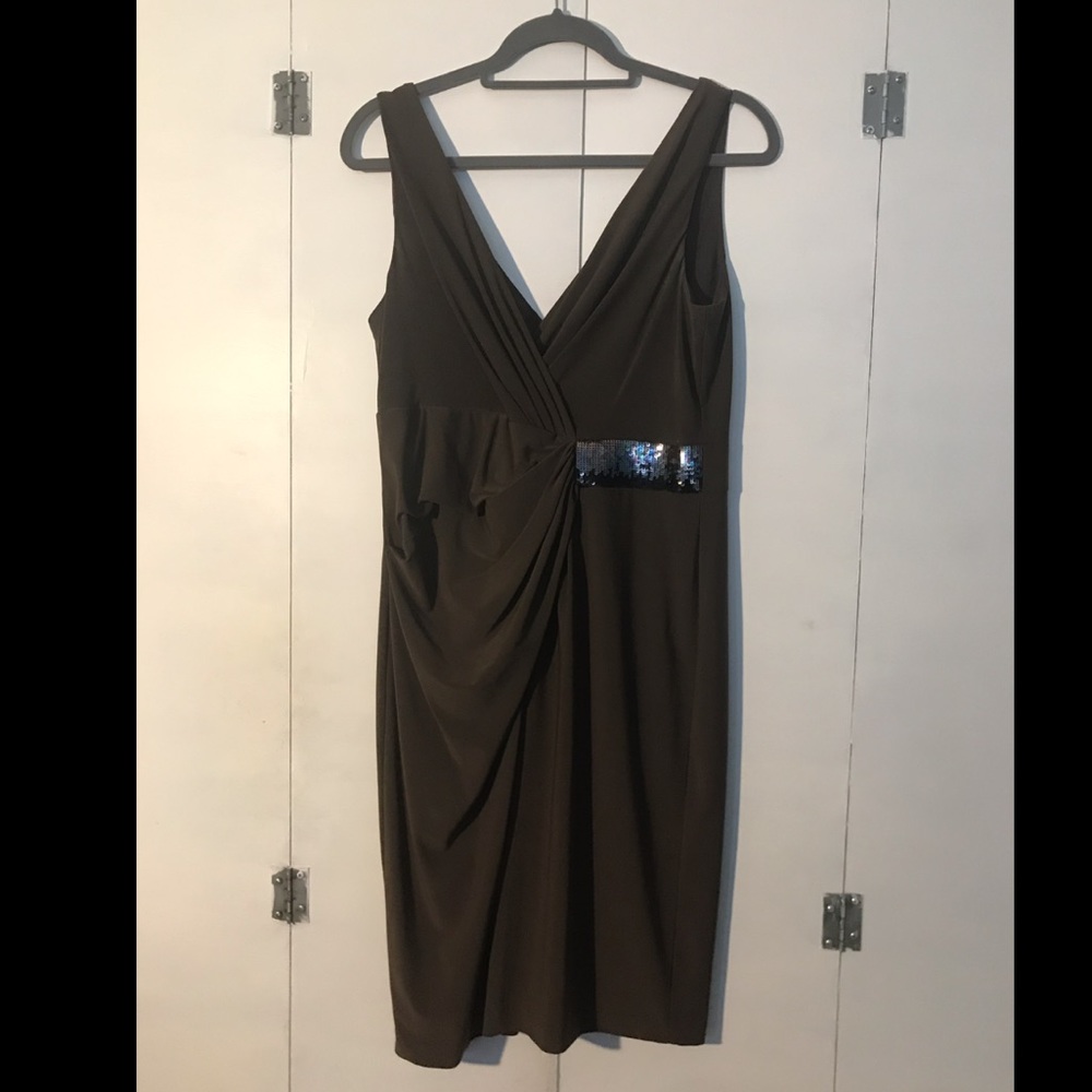 Brown Anne Klein dress